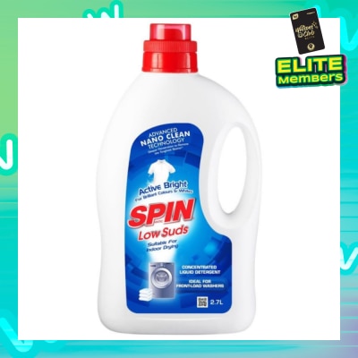 SPINMATIC Low Suds Laundry Liquid Detergent (Active Bright) 2.7L