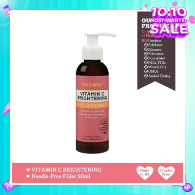 ESSANO Vitamin C Brightening Gel Cleanser 100ml (Expiry: Mar`2026)