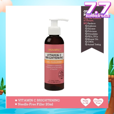ESSANO Vitamin C Brightening Gel Cleanser 100ml (Expiry: Mar`2026)