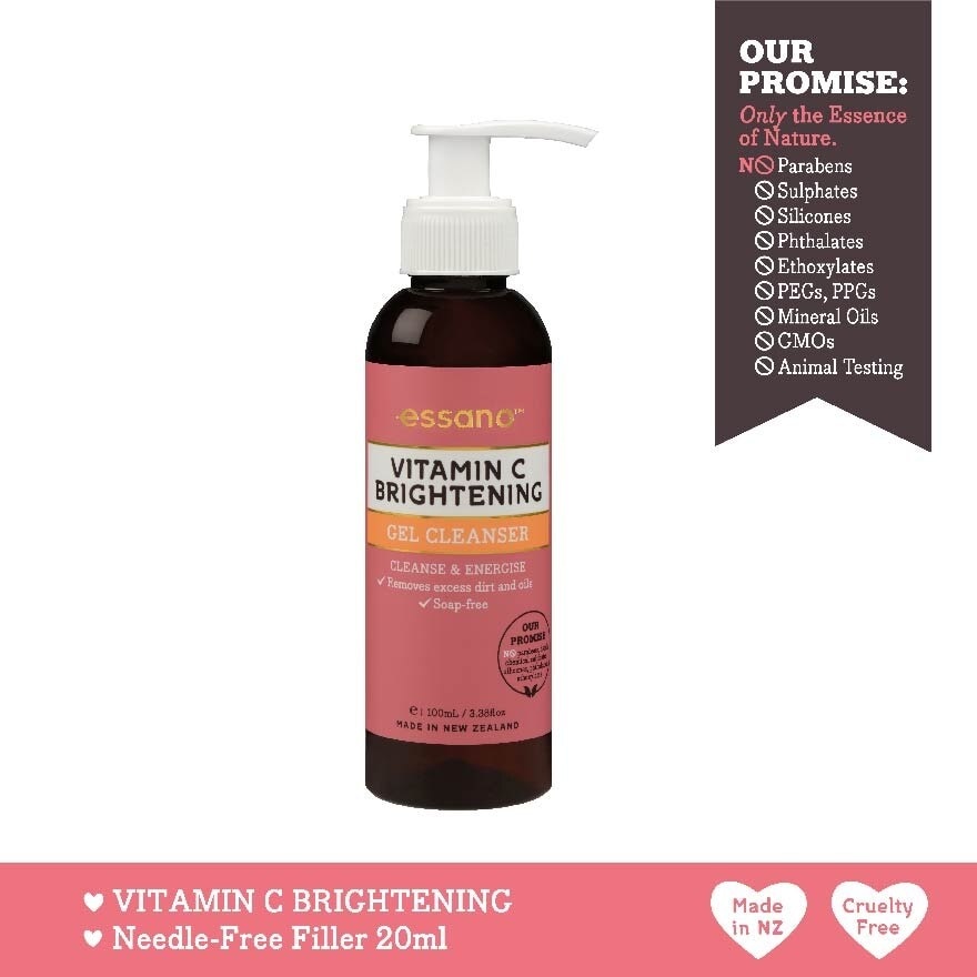 Vitamin C Brightening Gel Cleanser (Brighten And Energise Your Complexion Without Drying The Skin) 100ml