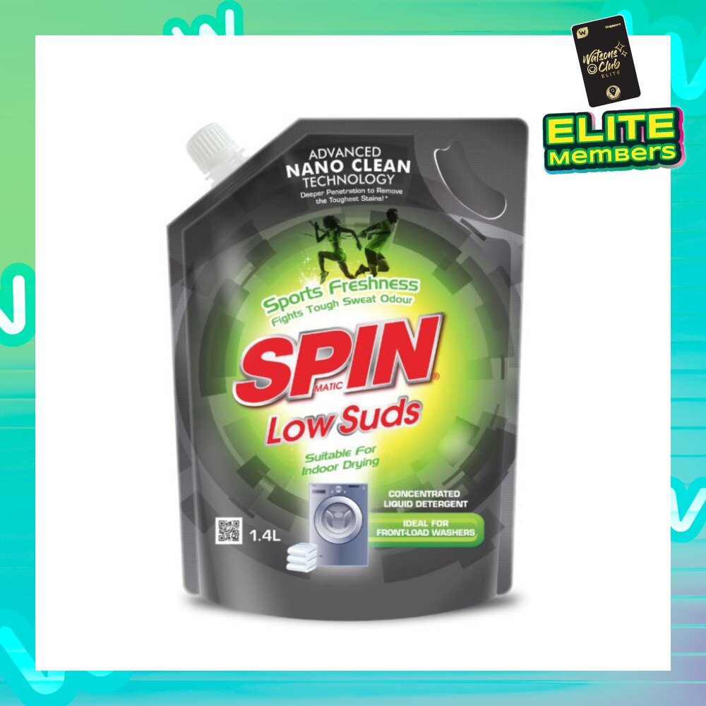 Low Suds Laundry Liquid Detergent Refill (Sports Freshness) 1.4L