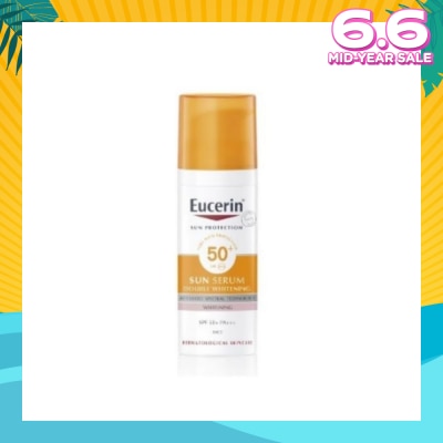 EUCERIN Sun Serum Double Whitening SPF50+ (Protect Face from Sun-Induced Skin Damage) 50ml