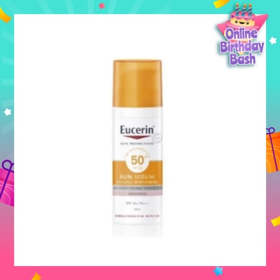 EUCERIN Sun Serum Double Whitening SPF50+ (Protect Face from Sun-Induced Skin Damage) 50ml