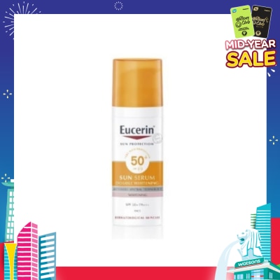 EUCERIN Sun Serum Double Whitening SPF50+ (Protect Face from Sun-Induced Skin Damage) 50ml