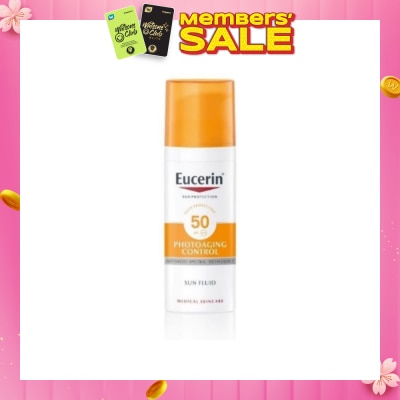 EUCERIN Sun Protection Photoaging Control Sun Screen SPF50 PA+++ (Helps Neutralize Free Radicals Reduce Appearance of Wrinkles) 50ml