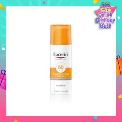 EUCERIN Sun Protection Photoaging Control Sun Screen SPF50 PA+++ (Helps Neutralize Free Radicals Reduce Appearance of Wrinkles) 50ml