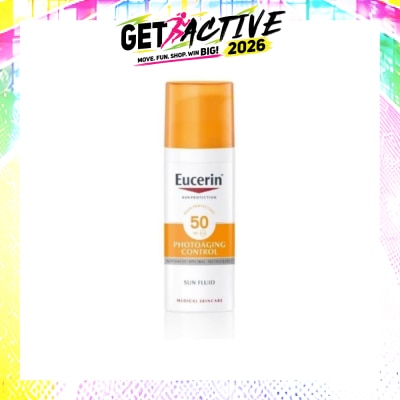 EUCERIN - Sun Protection Photoaging Control Sun Screen SPF50 PA+++ (Helps Neutralize Free Radicals Reduce Appearance of Wrinkles) 50ml image