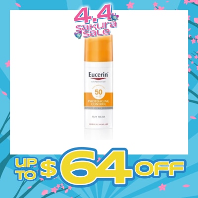 EUCERIN - Sun Protection Photoaging Control Sun Screen SPF50 PA+++ (Helps Neutralize Free Radicals Reduce Appearance of Wrinkles) 50ml