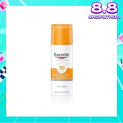EUCERIN Sun Protection Photoaging Control Sun Screen SPF50 PA+++ (Helps Neutralize Free Radicals Reduce Appearance of Wrinkles) 50ml