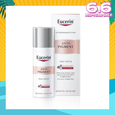 EUCERIN Anti Pigment Day SPF30 (For Radiant & Even Skin + Effectively Reduces Dark Spots) 50ml