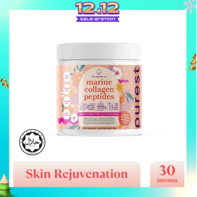 THE PUREST CO Marine Collagen Peptides (Skin Hydration, Skin Moisturizing, Hair And Nail Vitality) 300g