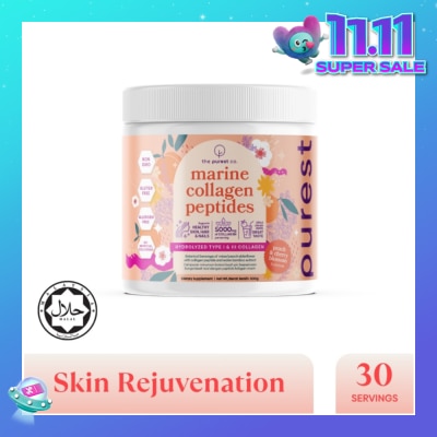 THE PUREST CO Marine Collagen Peptides (Skin Hydration, Skin Moisturizing, Hair And Nail Vitality) 300g