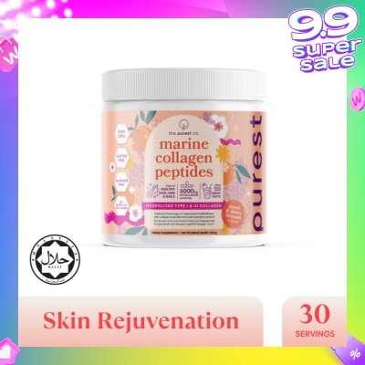 THE PUREST CO Marine Collagen Peptides (Skin Hydration, Skin Moisturizing, Hair And Nail Vitality) 300g