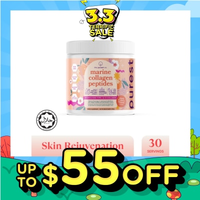 THE PUREST CO Marine Collagen Peptides (Skin Hydration, Skin Moisturizing, Hair And Nail Vitality) 300g