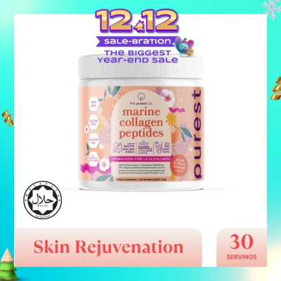 THE PUREST CO Marine Collagen Peptides (Skin Hydration, Skin Moisturizing, Hair And Nail Vitality) 300g