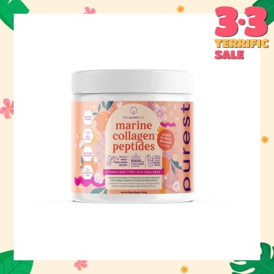 THE PUREST CO Marine Collagen Peptides (Skin Hydration, Skin Moisturizing, Hair And Nail Vitality) 300g