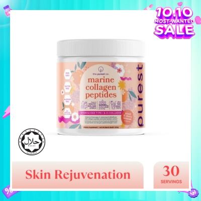 THE PUREST CO Marine Collagen Peptides (Skin Hydration, Skin Moisturizing, Hair And Nail Vitality) 300g
