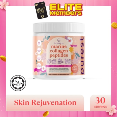 THE PUREST CO Marine Collagen Peptides (Skin Hydration, Skin Moisturizing, Hair And Nail Vitality) 300g