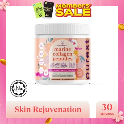 THE PUREST CO Marine Collagen Peptides (Skin Hydration, Skin Moisturizing, Hair And Nail Vitality) 300g