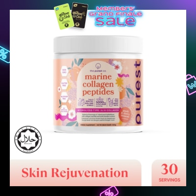 THE PUREST CO Marine Collagen Peptides (Skin Hydration, Skin Moisturizing, Hair And Nail Vitality) 300g