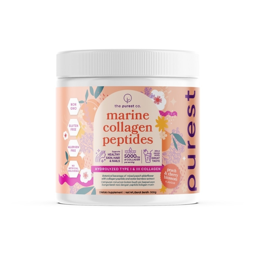 Marine Collagen Peptides (Skin Hydration, Skin Moisturizing, Hair And Nail Vitality) 300g