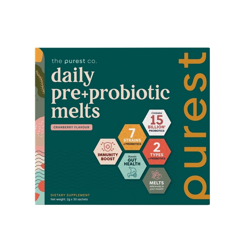Daily Pre+Probiotic Melts (To Support Digestive Health And Foster Healthy Gut) Sachets 30s