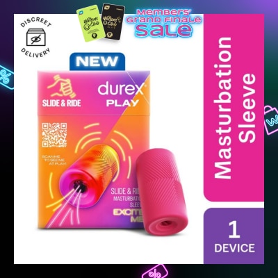 DUREX Play Masturbation Sleeve Toy (100% Waterproof Design) 1s