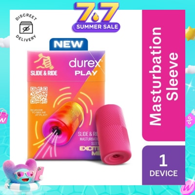 DUREX - Play Masturbation Sleeve Toy (100% Waterproof Design) 1s