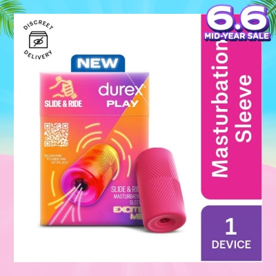 DUREX Play Masturbation Sleeve Toy (100% Waterproof Design) 1s