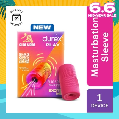 DUREX Play Masturbation Sleeve Toy (100% Waterproof Design) 1s