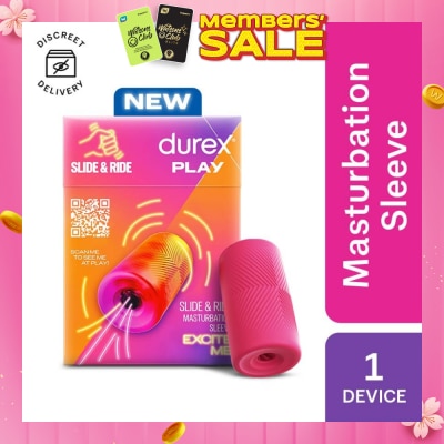 DUREX Play Masturbation Sleeve Toy (100% Waterproof Design) 1s