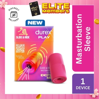DUREX Play Masturbation Sleeve Toy (100% Waterproof Design) 1s