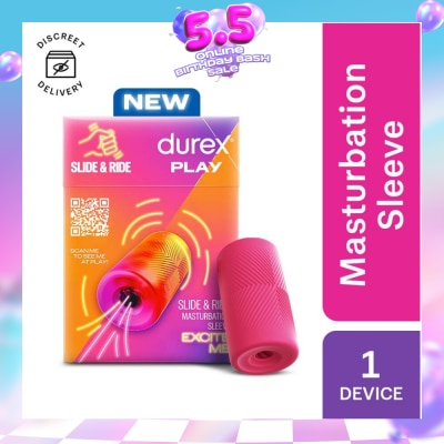 DUREX - Play Masturbation Sleeve Toy (100% Waterproof Design) 1s
