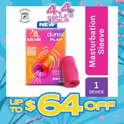 DUREX - Play Masturbation Sleeve Toy (100% Waterproof Design) 1s