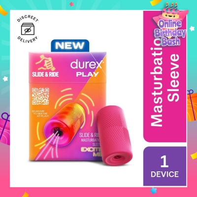 DUREX Play Masturbation Sleeve Toy (100% Waterproof Design) 1s