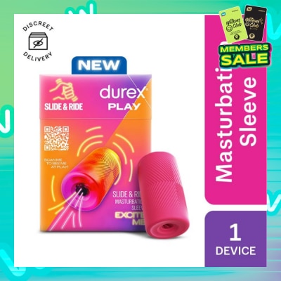 DUREX Play Masturbation Sleeve Toy (100% Waterproof Design) 1s