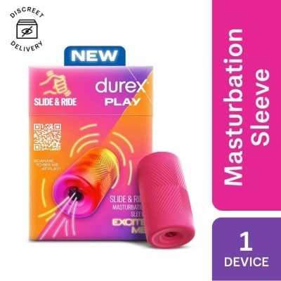 DUREX Play Masturbation Sleeve Toy (100% Waterproof Design) 1s