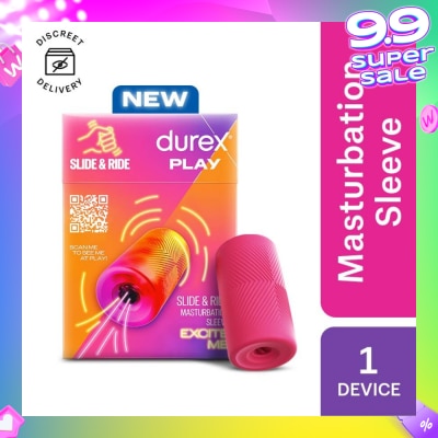 DUREX Play Masturbation Sleeve Toy (100% Waterproof Design) 1s