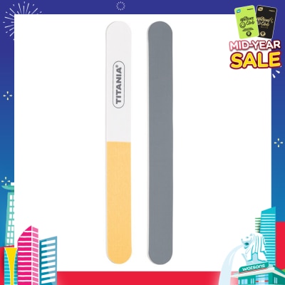 TITANIA 3 Surfaces Nail Buffer (17.5cm) 1s