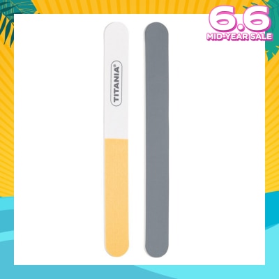 TITANIA 3 Surfaces Nail Buffer (17.5cm) 1s