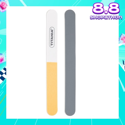 TITANIA 3 Surfaces Nail Buffer (17.5cm) 1s