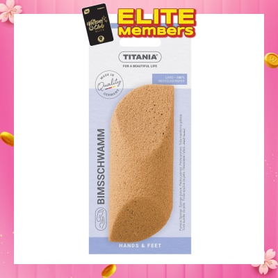 TITANIA Pumice Sponge 1s
