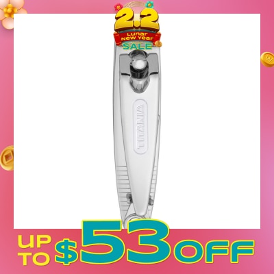 TITANIA Nail Clipper With File (5.3cm) 1s