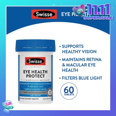 SWISSE Ultiboost Eye Health Protect Supplement Tablet 60s (Expiry: Feb`2026)