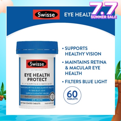 SWISSE Ultiboost Eye Health Protect Supplement Tablet 60s (Expiry: Feb`2026)