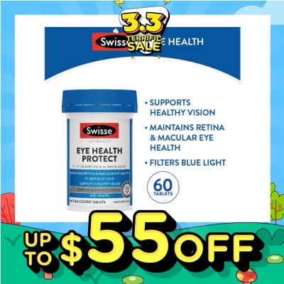 SWISSE Ultiboost Eye Health Protect Supplement Tablet 60s