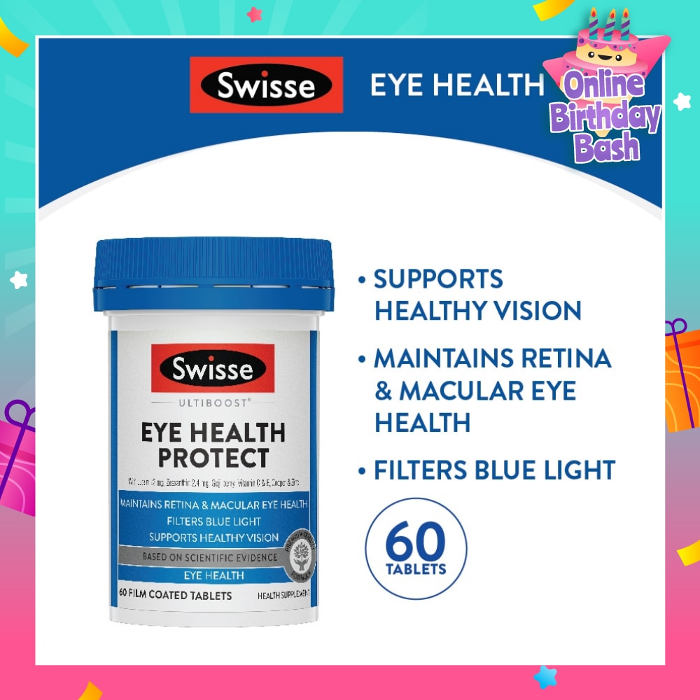 Ultiboost Eye Health Protect Supplement Tablet 60s (Expiry: Feb`2026)