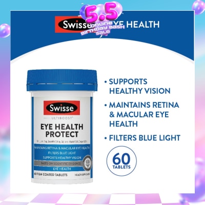 SWISSE - Ultiboost Eye Health Protect Supplement Tablet 60s