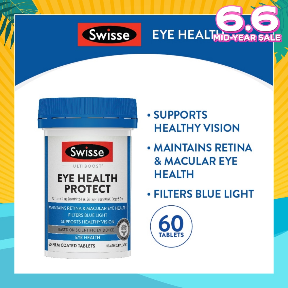Ultiboost Eye Health Protect Supplement Tablet 60s (Expiry: Feb`2026)
