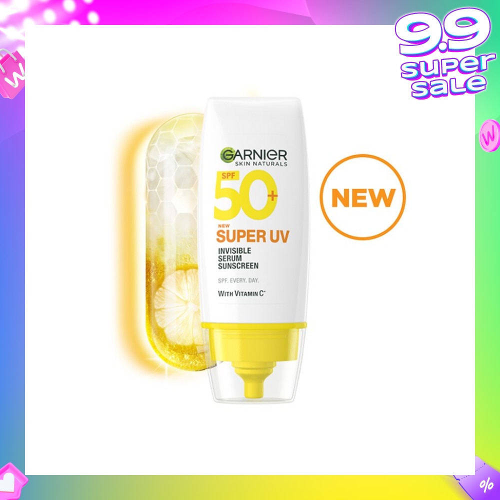 Super UV Invisible Serum Sunscreen SPF50+ (with Vitamin C) 30ml